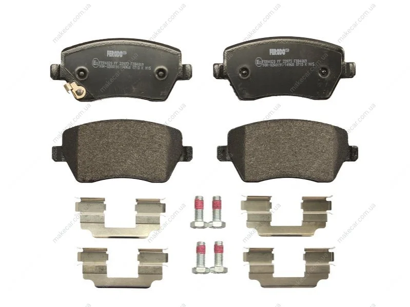 <strong>Колодки гальмівні передні Suzuki Swift 05- (TRW) FERODO FDB4069 (фото 1)</strong>