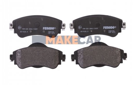 Колодки тормозные дисковые FERODO FDB4336 (фото 1)