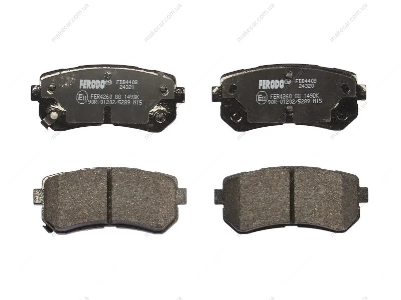 <strong>Гальмівні колодки дискові FERODO FDB4408 (фото 1)</strong>
