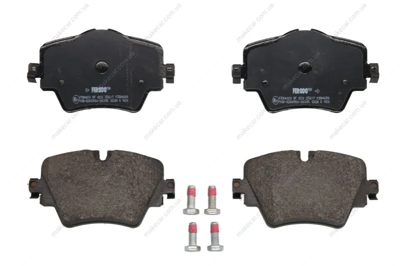 <strong>Колодки гальмівні дискові FERODO FDB4689 (фото 1)</strong>