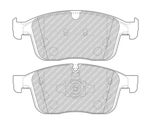 <strong>Гальмівні колодки дискові FERODO FDB4943 (фото 1)</strong>