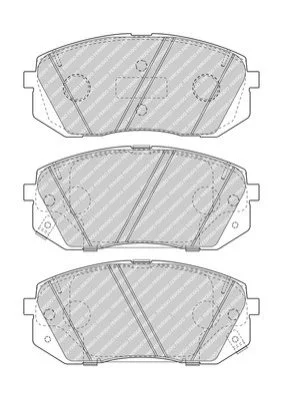 <strong>Тормозные колодки дисковые FERODO FDB5039 (фото 1)</strong>