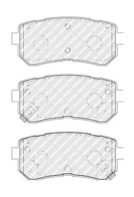 <strong>Колодки гальмівні дискові FERODO FDB5066 (фото 1)</strong>