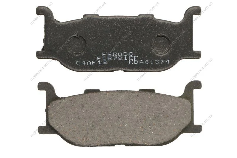 <strong>Гальмівна колодка (диск) FERODO FDB781EF (фото 1)</strong>