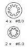 <strong>Гальмівна колодка PEUGEOT 309 I, 309 II RENAULT 11, 5, 6, 9, RAPID, SUPER 5 1.0-1.9D 08.70-12.96 FERODO FSB293 (фото 2)</strong>
