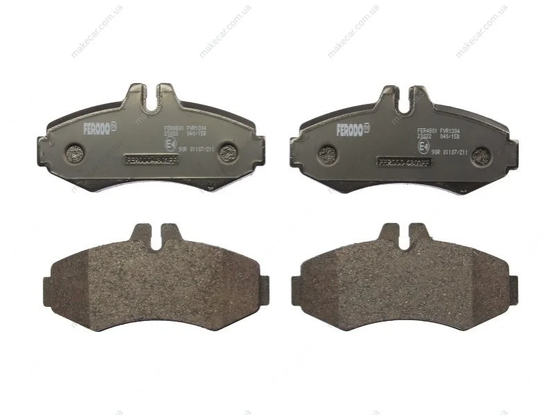 <strong>Гальмівні колодки перед. Vito (638) 99-03 FERODO FVR1304 (фото 1)</strong>