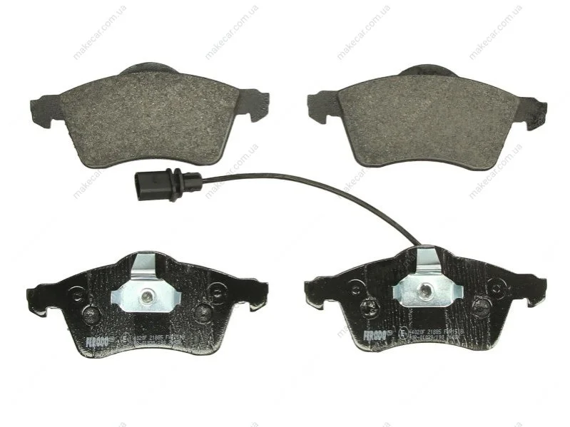 <strong>Тормозные колодки перед. T4 2.5TDI 96-03 (R15)(с датчиком) FERODO FVR1518 (фото 1)</strong>