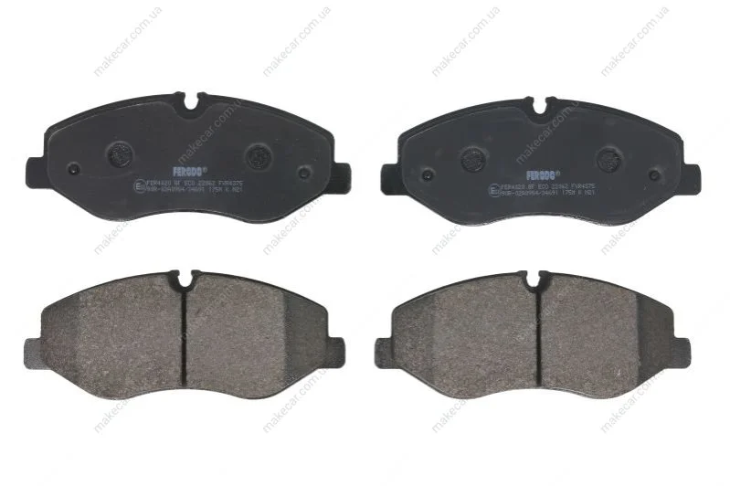 <strong>Колодки тормозные дисковые FERODO FVR4375 (фото 1)</strong>