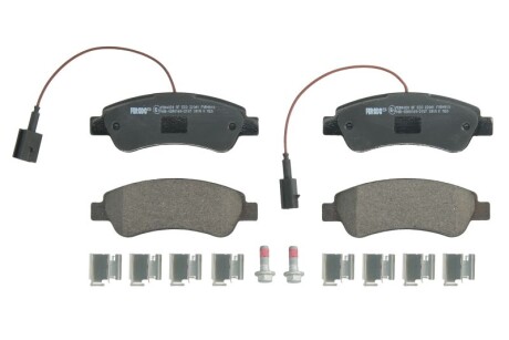 Купить Колодки тормозные дисковые FERODO FVR4910 по низкой цене в Украине (фото 1)