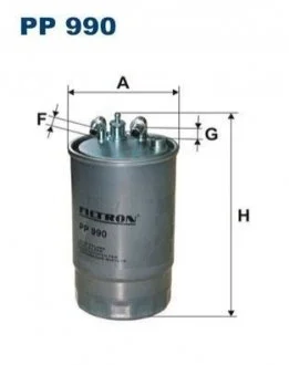 Фільтр палива для FILTRON PP990 фото товару