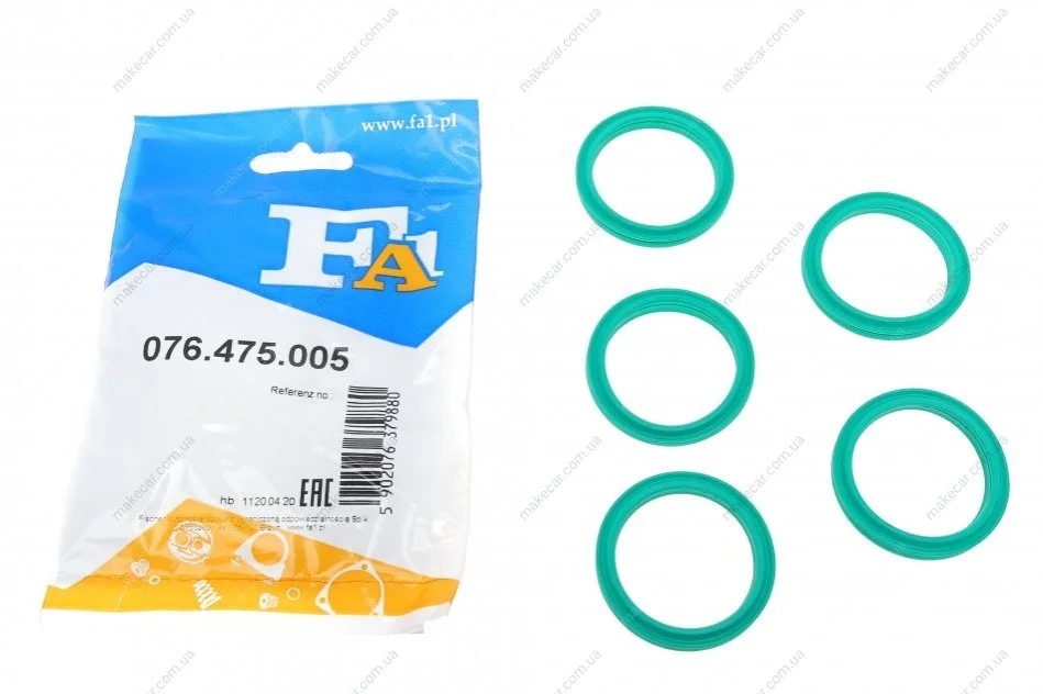 <strong>FISCHER OPEL Кольцо уплотнительное MOVANO B 2.3 CDTI 10-, VIVARO A 2.0 CDTI 06-, NISSAN, RENAULT FA1 076.475.005 (фото 1)</strong>
