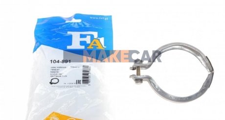 Хомут-затискач металевий Fischer Automotive One (FA1) 104-891