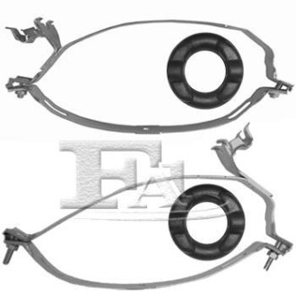 FISCHER BMW К-т кронштейнів глушника (хомути + серьги) Fischer Automotive One (FA1) 109-911 фото товара