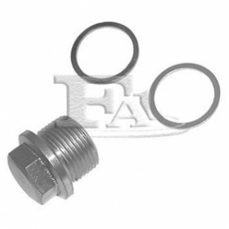 FISCHER OAS093 Масляная пробка + шайба M22x1.5 L=14 DIN 7604, Audi, VW,Cu 22x2 Fischer Automotive One (FA1) 142.020.021 (фото 1)