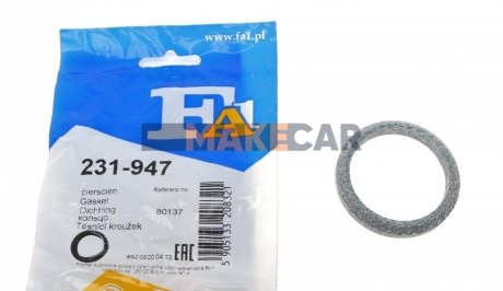 Уплотняющее кольцо глушителя 46х58х8 Fischer Automotive One (FA1) 231-947