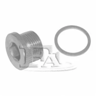 FISCHER OAS121 Масляная пробка M22x1.5 L=10 M22x1.5 L=10 мм SW12 imbus (OE - 10263450,60573441) для Fiat, Alfa Romeo, Opel, Renault, Rover FA1 257.826.011 фото товару