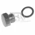 FISCHER OAS074 Масляная пробка + шайба M14x1.5 L=9 DIN7604 для Volkswagen, Opel, Alfa Romeo, Seat, Mazda FA1 433.410.011 фото товару