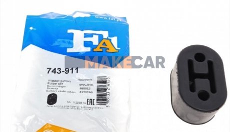 Кріплення гумове Fischer Automotive One (FA1) 743-911 (фото 1)
