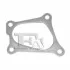 <strong>FISCHER Прокладка глушителя TOYOTA Yaris 12/2001 - FA1 770-911 (фото 1)</strong>