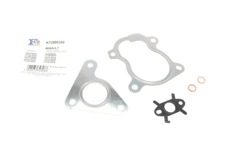 Комплект прокладок турбіни для Opel, Renault, Vauxhall, Volvo, Mitsubishi FA1 KT220025E фото товару