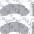 Колодки гальмівні дискові FOMAR FO 458581 (фото 1)