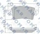 <strong>Колодки тормозные дисковые FOMAR FO 684281 (фото 1)</strong>