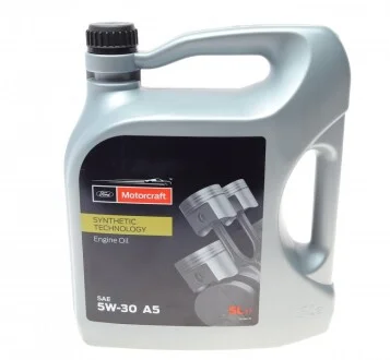 Олива моторна Ford- Motorcraft A5 5W-30, 5л. для FORD 15CF54 фото товару