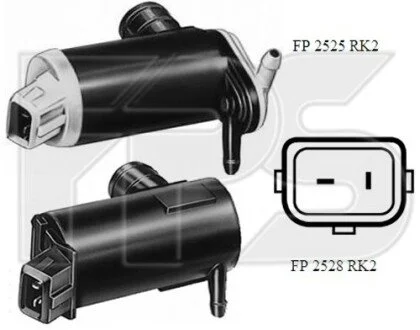 Двигун омивача для FPS FP 2525 RK2 фото товару