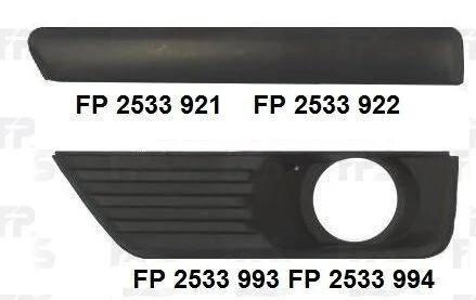 <strong>Решітка пластикова FPS FP 2533 994 (фото 1)</strong>