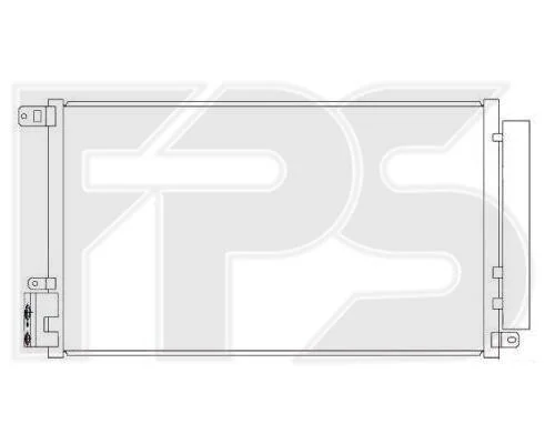 <strong>Конденсатор кондиціонера FPS FP 26 K151 (фото 1)</strong>