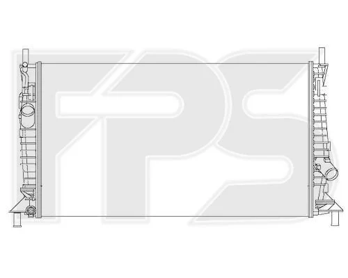 <strong>Радіатор охолодження FPS FP 28 A198 (фото 1)</strong>