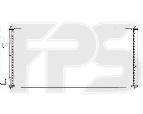 <strong>Конденсатор кондиціонера FPS FP 28 K83 (фото 1)</strong>