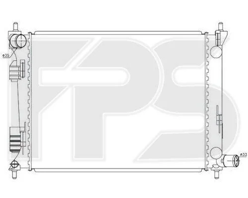 <strong>Радіатор охолодження FPS FP 32 A364 (фото 1)</strong>