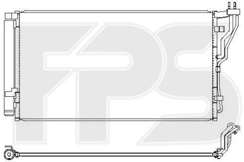 <strong>Конденсатор кондиціонера FPS FP 32 K772 (фото 1)</strong>