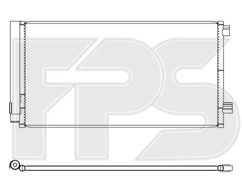 <strong>Конденсатор кондиціонера FPS FP 38 K380 (фото 1)</strong>