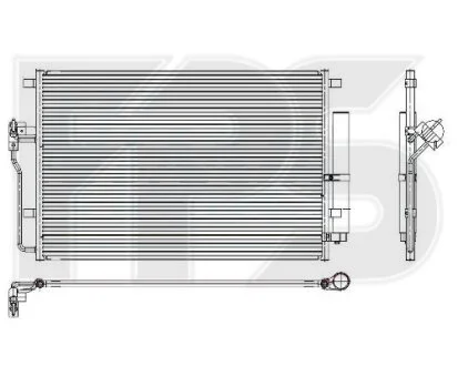 Конденсатор кондиціонера для Mercedes, Volkswagen FPS FP 46 K148 фото товару