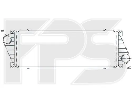 <strong>Радіатор наддуву FPS FP 46 T36 (фото 1)</strong>