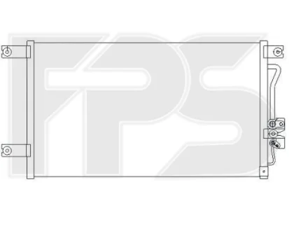 Конденсатор кондиціонера для Mitsubishi FPS FP 48 K410 фото товару