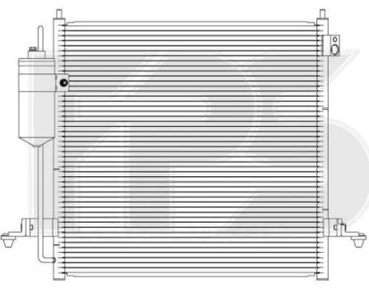 Конденсатор кондиціонера для Mitsubishi FPS FP 48 K493 фото товару