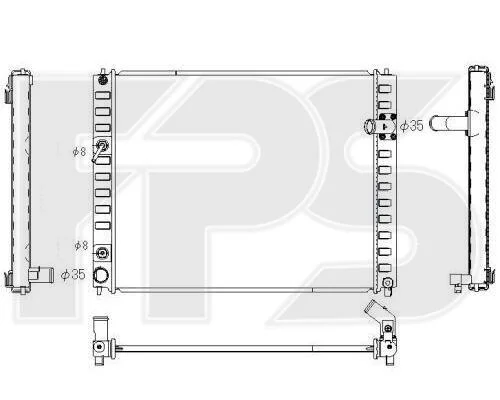 <strong>Радіатор охолодження FPS FP 50 A344 (фото 1)</strong>