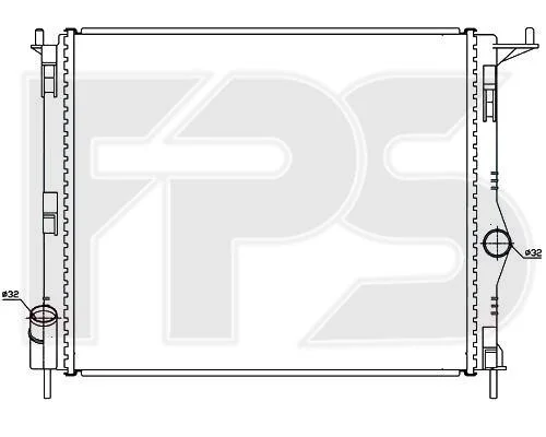 <strong>Радіатор охолодження FPS FP 56 A141 (фото 1)</strong>