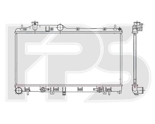 <strong>Радіатор охолодження FPS FP 67 A376 (фото 1)</strong>