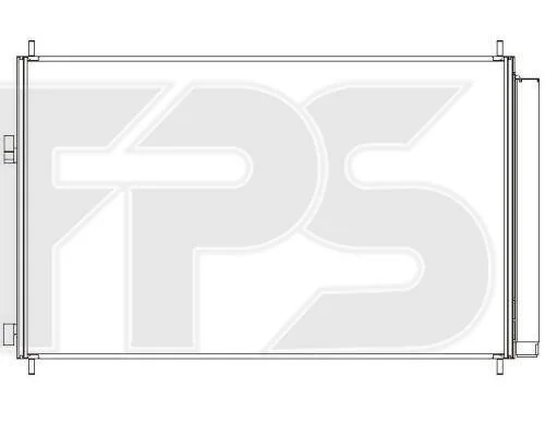 <strong>Конденсатор кондиціонера FPS FP 70 K478 (фото 1)</strong>