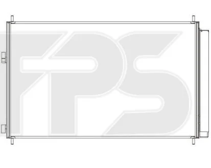 Конденсатор кондиціонера для Toyota FPS FP 70 K478 фото товару