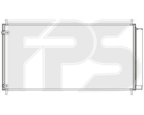 <strong>Конденсатор кондиціонера FPS FP 70 K480 (фото 1)</strong>