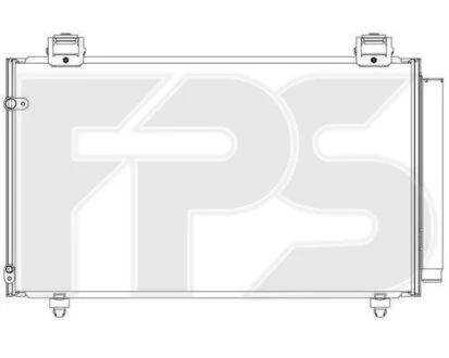 Конденсатор кондиціонера для FPS FP 70 K484 фото товара