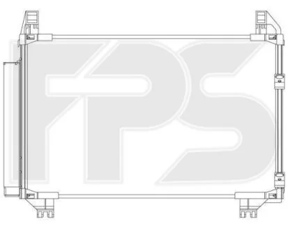 Конденсатор кондиціонера для FPS FP 70 K486 фото товару
