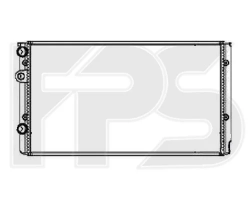 <strong>Радіатор охолодження FPS FP 74 A453 (фото 1)</strong>