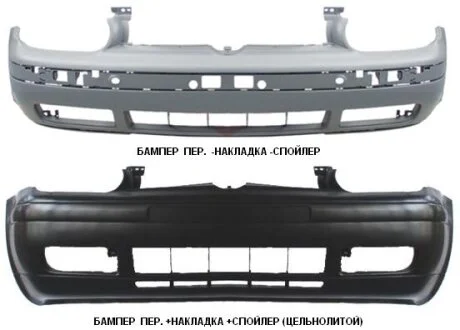 Бампер для FPS FP 9523 900 фото товара