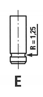 Клапан впускний FRECCIA R3698/SCR